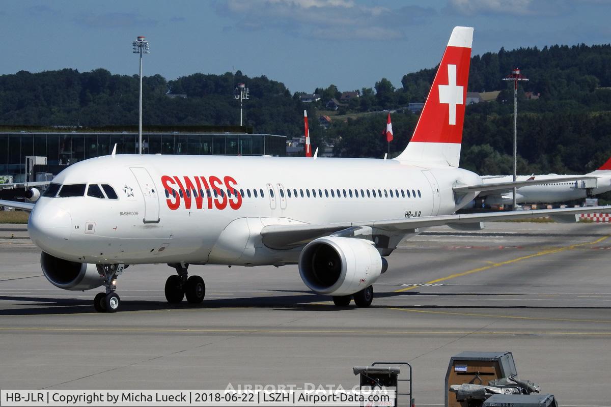 HB-JLR, 2012 Airbus A320-214 C/N 5037, At Zurich