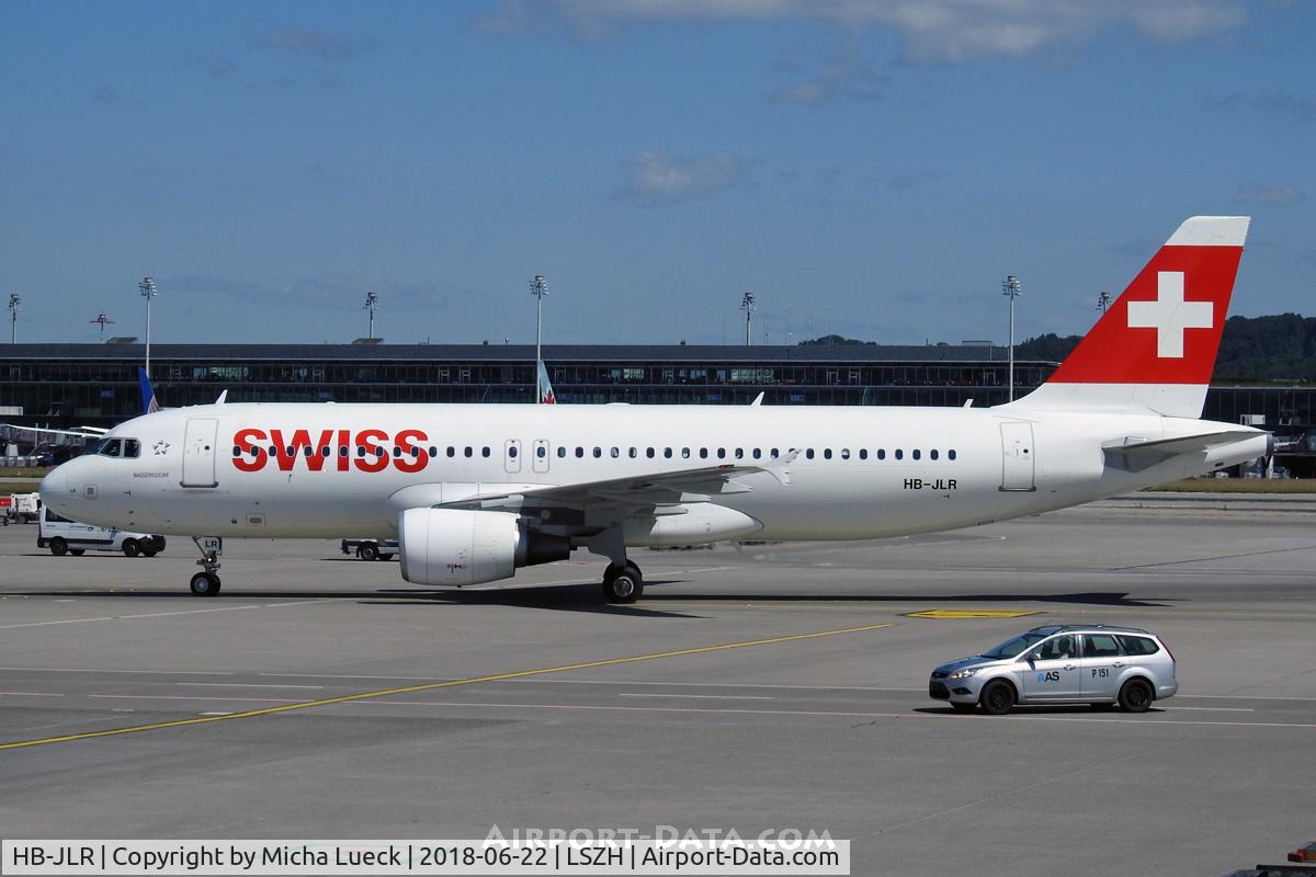 HB-JLR, 2012 Airbus A320-214 C/N 5037, At Zurich