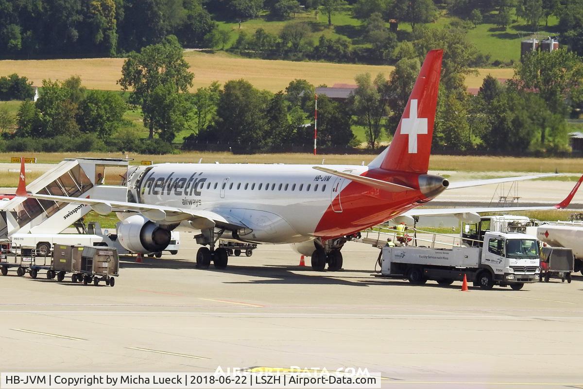 HB-JVM, 2010 Embraer 190LR (ERJ-190-100LR) C/N 19000349, At Zurich