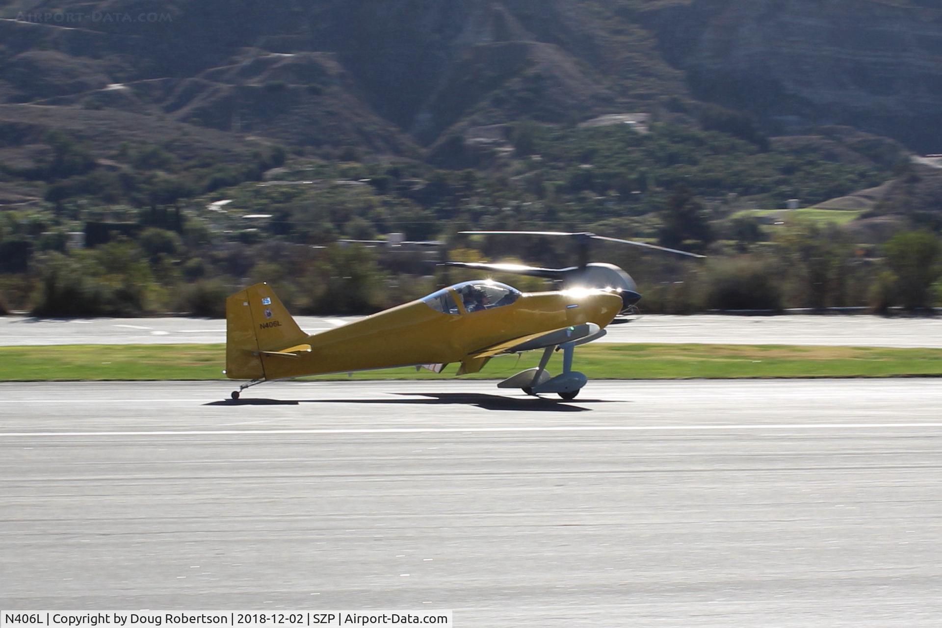 N406L, 2008 Vans RV-6 C/N 936, PROVO VANs RV-6, Lycoming O-320 160 Hp, landing roll Rwy 22, Young Eagles Flight