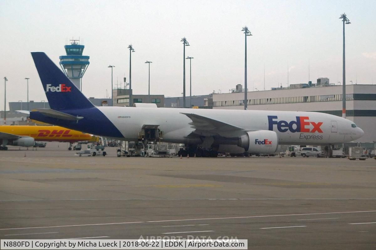 N880FD, 2008 Boeing 777-F28 C/N 32967, At Cologne/Bonn