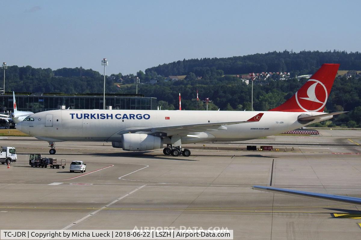 TC-JDR, 2012 Airbus A330-243F C/N 1344, At Zurich