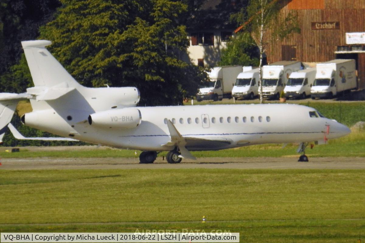 VQ-BHA, 2009 Dassault Falcon 7X C/N 84, Squadron Aviation Services Ltd