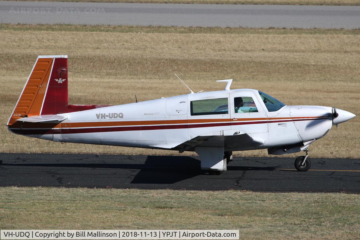 VH-UDQ, 1978 Mooney M20J 201 C/N 24-0588, BACK TO BASE
