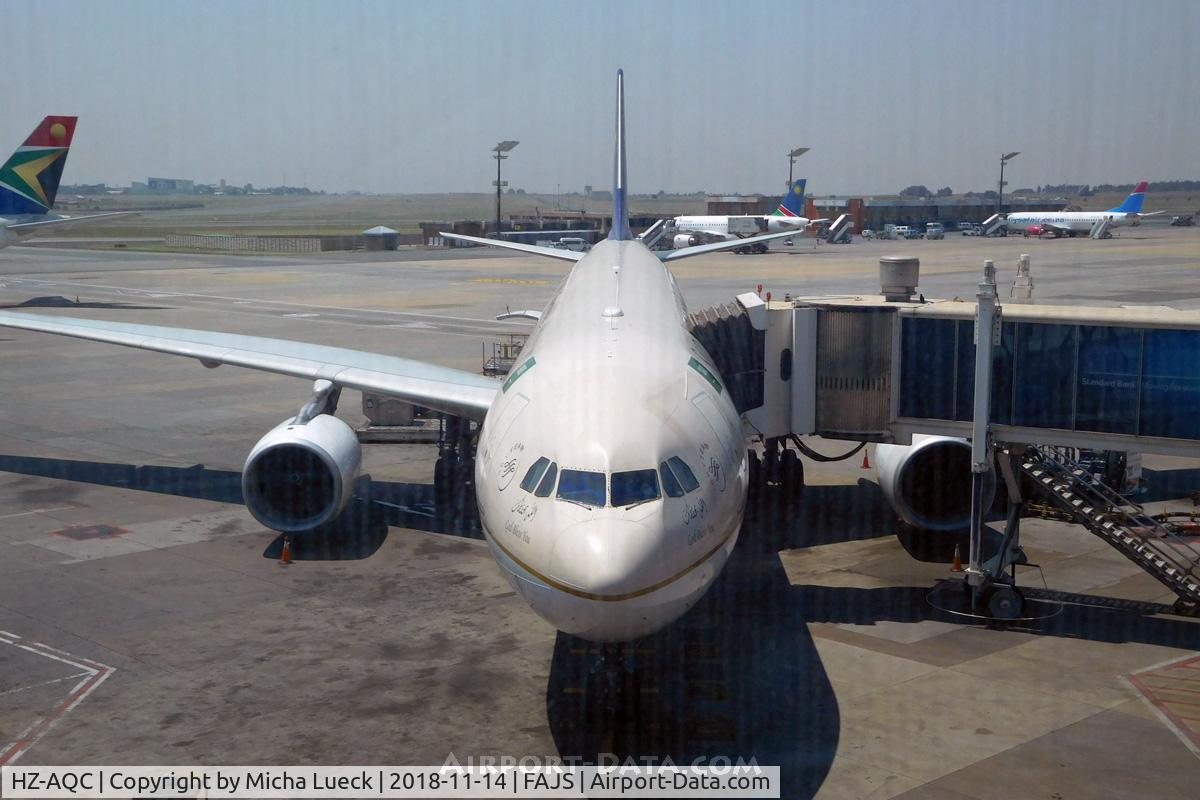 HZ-AQC, 2010 Airbus A330-343X C/N 1137, At O.R. Tambo