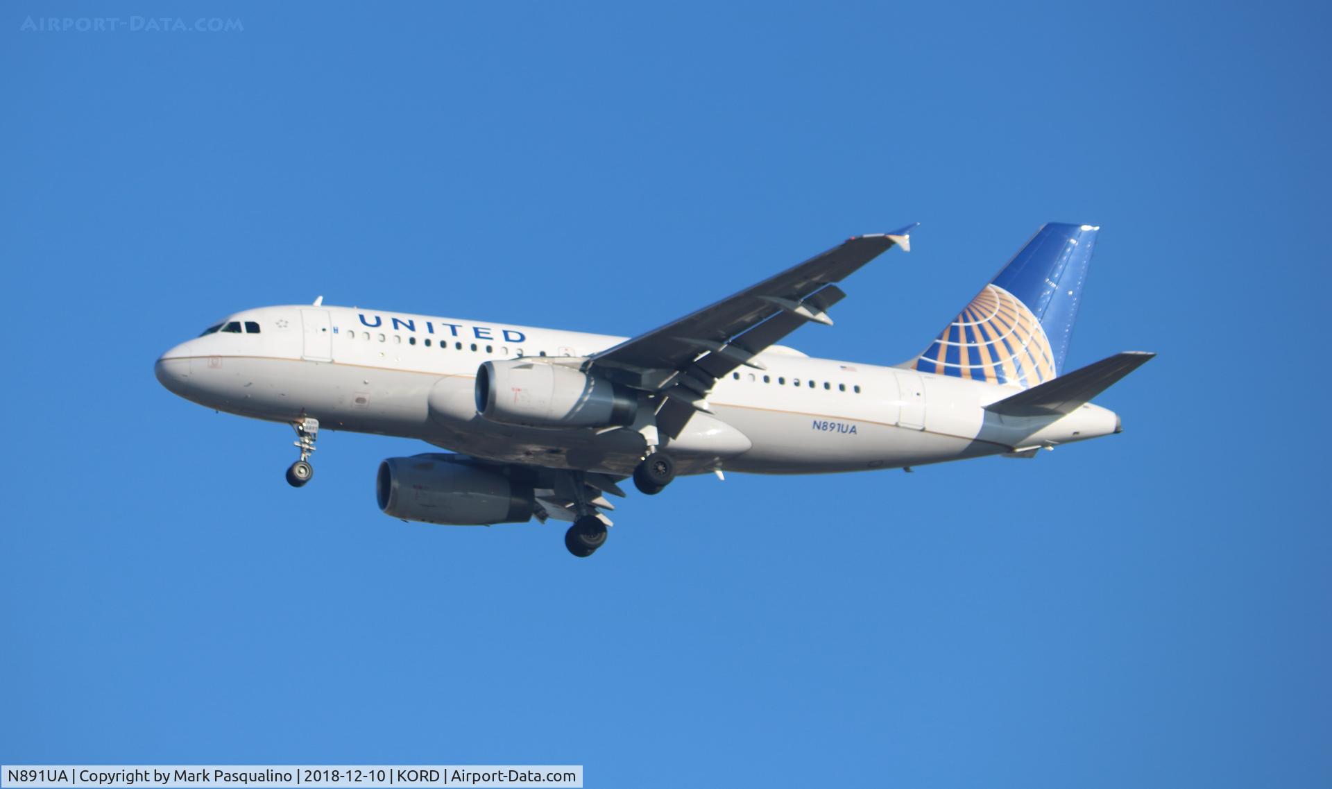 N891UA, 2006 Airbus A319-132 C/N 2901, Airbus A319-132