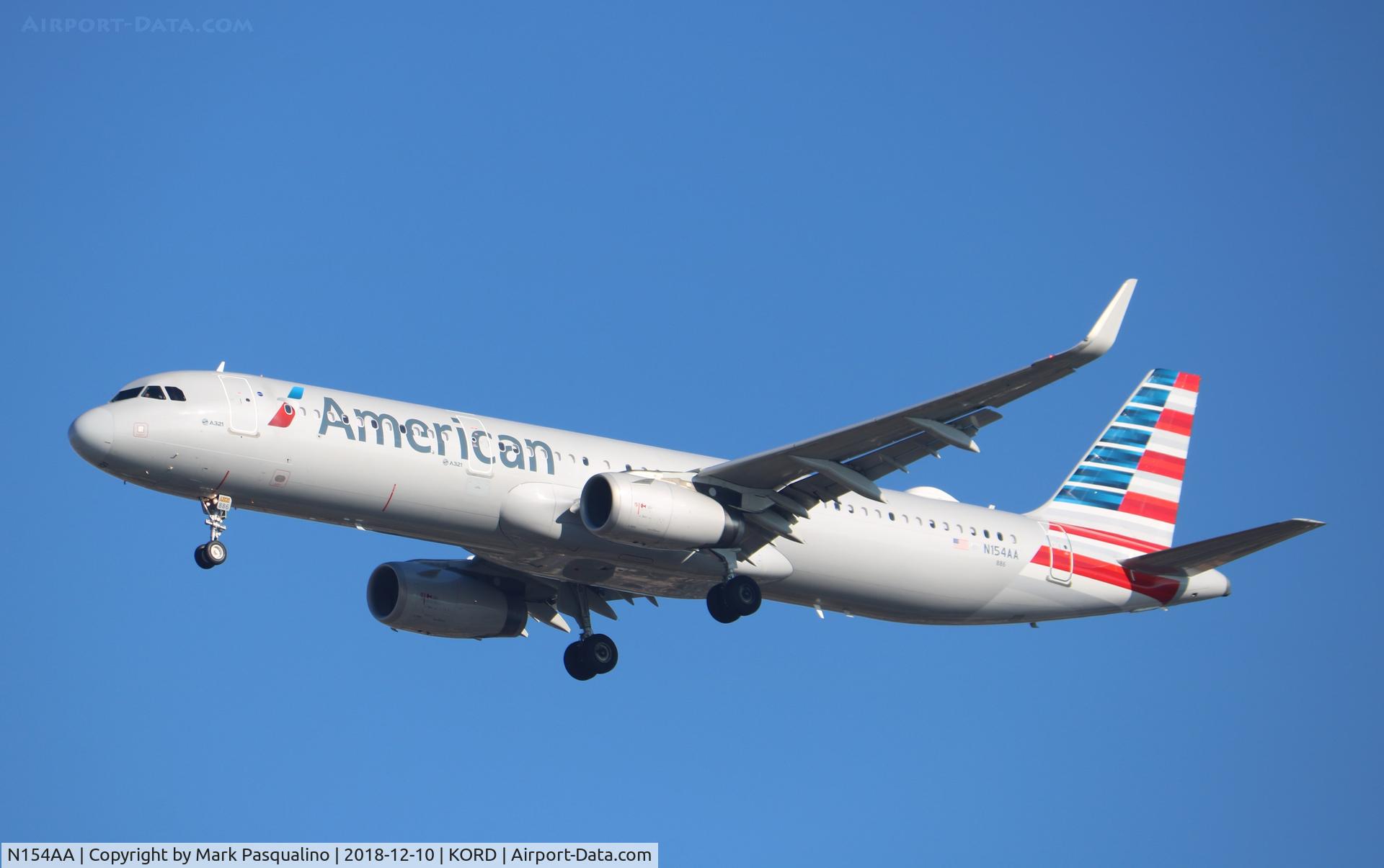 N154AA, 2016 Airbus A321-231 C/N 6928, Airbus A321-231