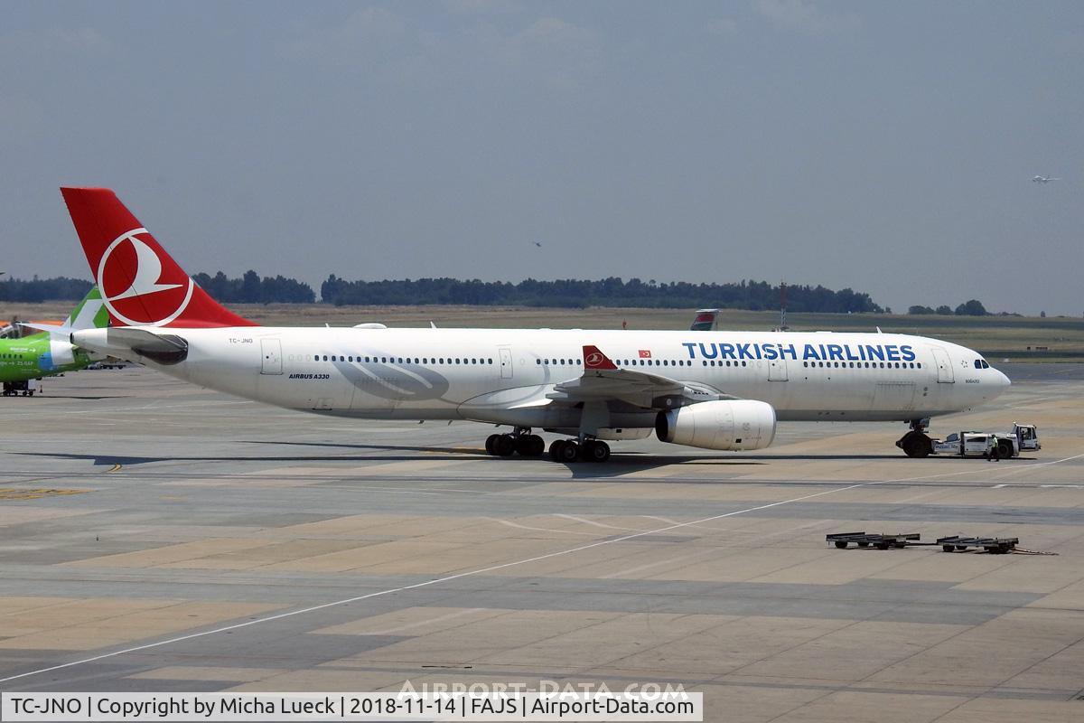 TC-JNO, 2011 Airbus A330-343X C/N 1298, At O.R. Tambo