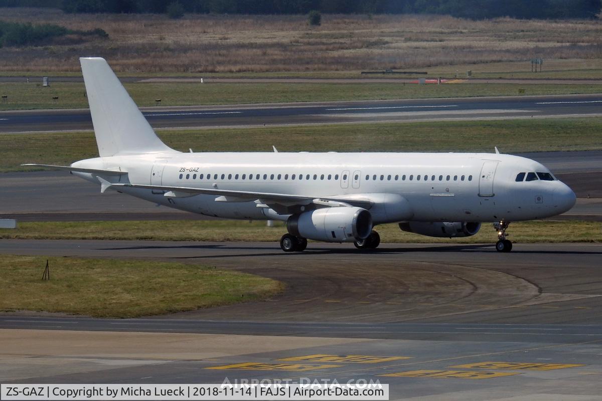 ZS-GAZ, 1989 Airbus A320-231 C/N 081, At O.R. Tambo