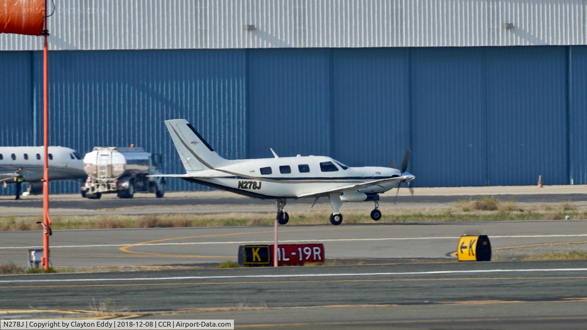 N278J, 2002 Piper PA-46-500TP Malibu Meridian C/N 4697127, Buchanan Field Concord California 2018.