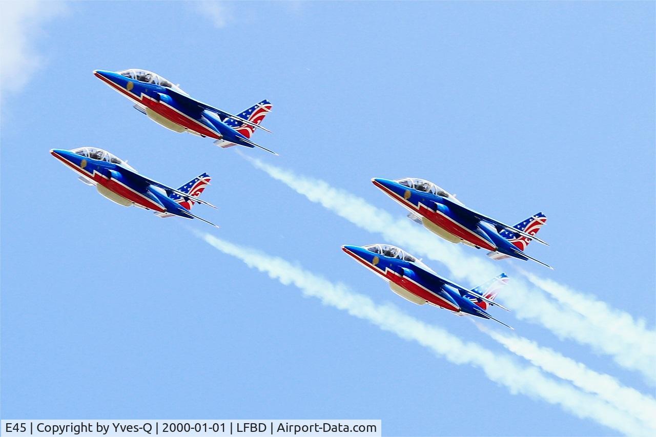 E45, Dassault-Dornier Alpha Jet E C/N E45, Dassault-Dornier Alpha Jet E (F-TETF), Leader of Patrouille de France 2017, Bordeaux-Mérignac Air Base 106 (LFBD-BOD) Open day 2017