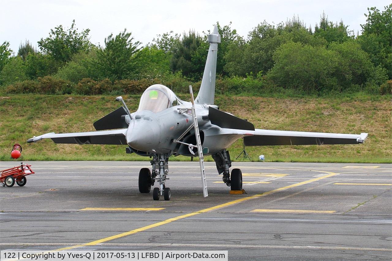 122, Dassault Rafale C C/N 122, Dassault Rafale C, Flight-line, Bordeaux-Mérignac Air Base 106 (LFBD-BOD) Open day 2017