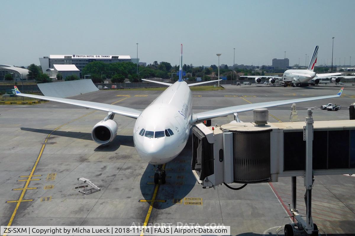 ZS-SXM, 2017 Airbus A330-343 C/N 1792, At O.R. Tambo