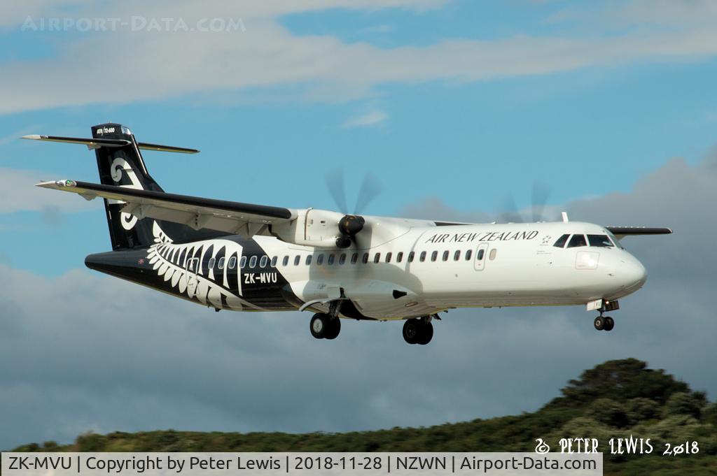 ZK-MVU, 2018 ATR 72-212 A C/N 1500, Mount Cook Airline Ltd., Christchurch