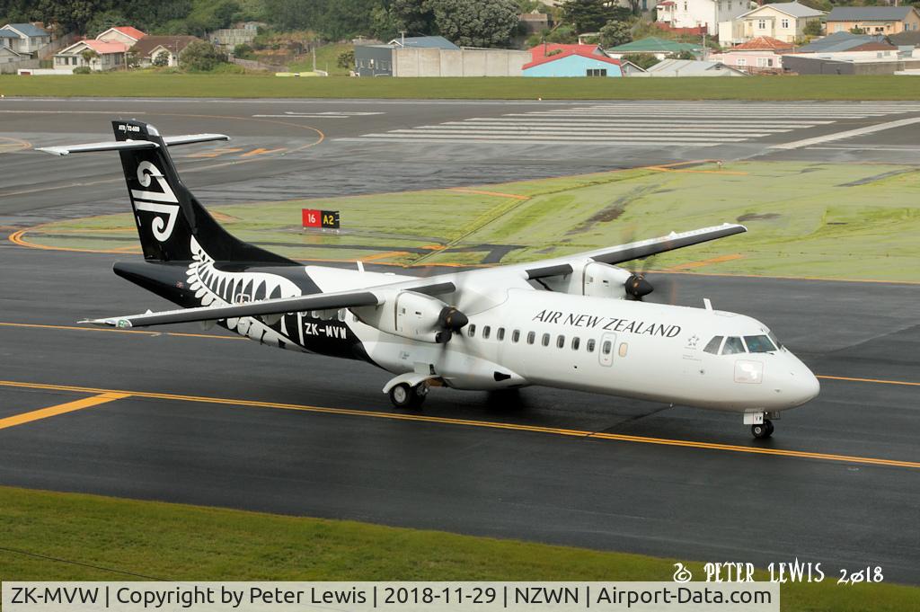 ZK-MVW, 2018 ATR 72-600 C/N 1525, Mount Cook Airline Ltd., Christchurch