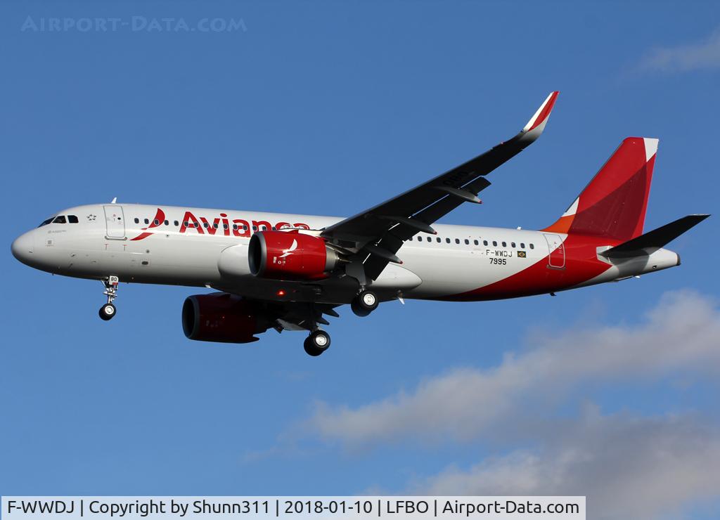F-WWDJ, 2017 Airbus A320-251N C/N 7995, C/n 7995 - To be PR-OBO