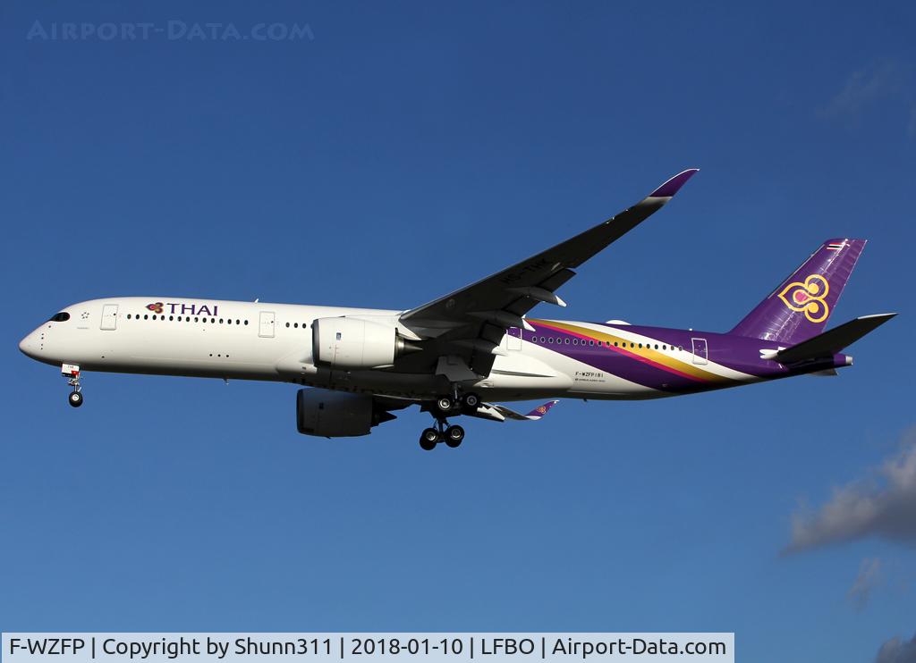 F-WZFP, 2018 Airbus A350-941 C/N 0181, C/n 0181 - To be HS-THK