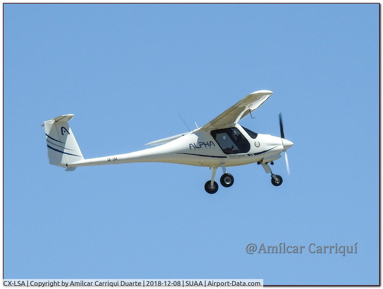 CX-LSA, Pipistrel PIAT C/N 890AT912LSA, Flying over SUAA