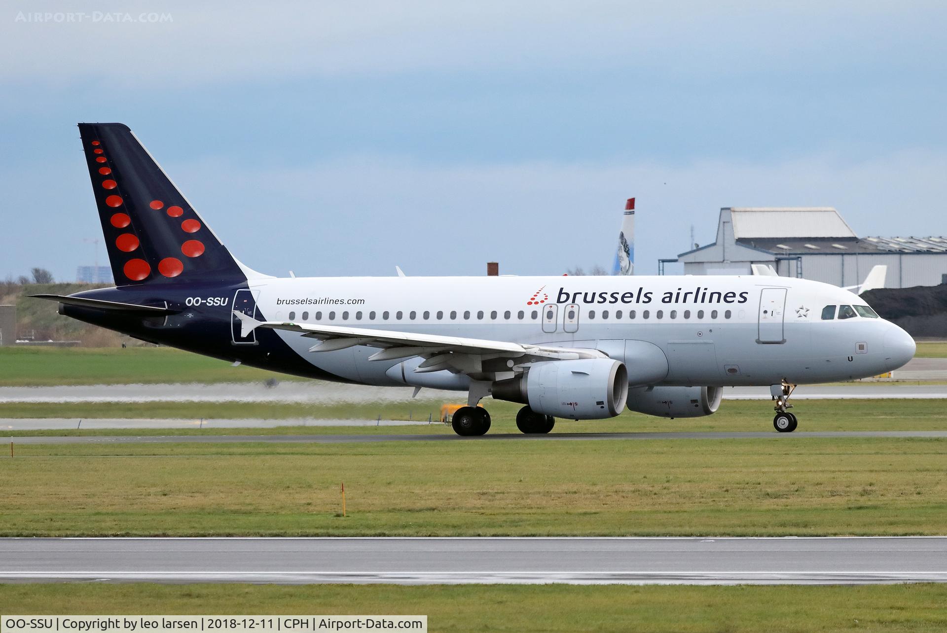 OO-SSU, 2004 Airbus A319-111 C/N 2230, Copenhagen 11.12.2018