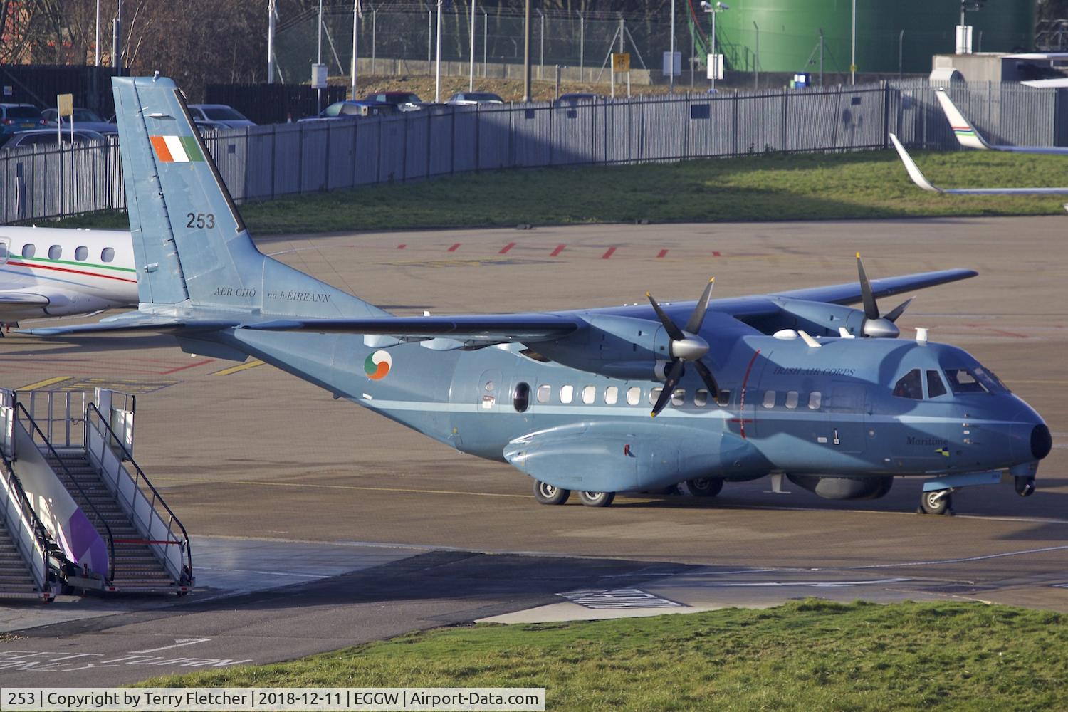 253, Airtech CN-235-100M C/N C094, At Luton