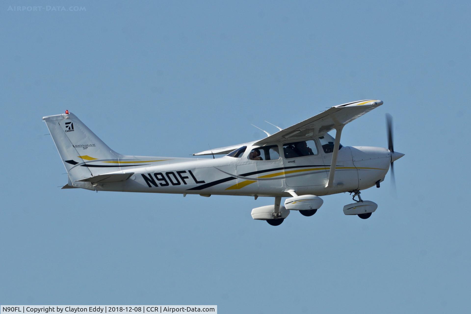 N90FL, 1998 Cessna 172R Skyhawk C/N 17280562, Buchanan Filed Concord California 2018.