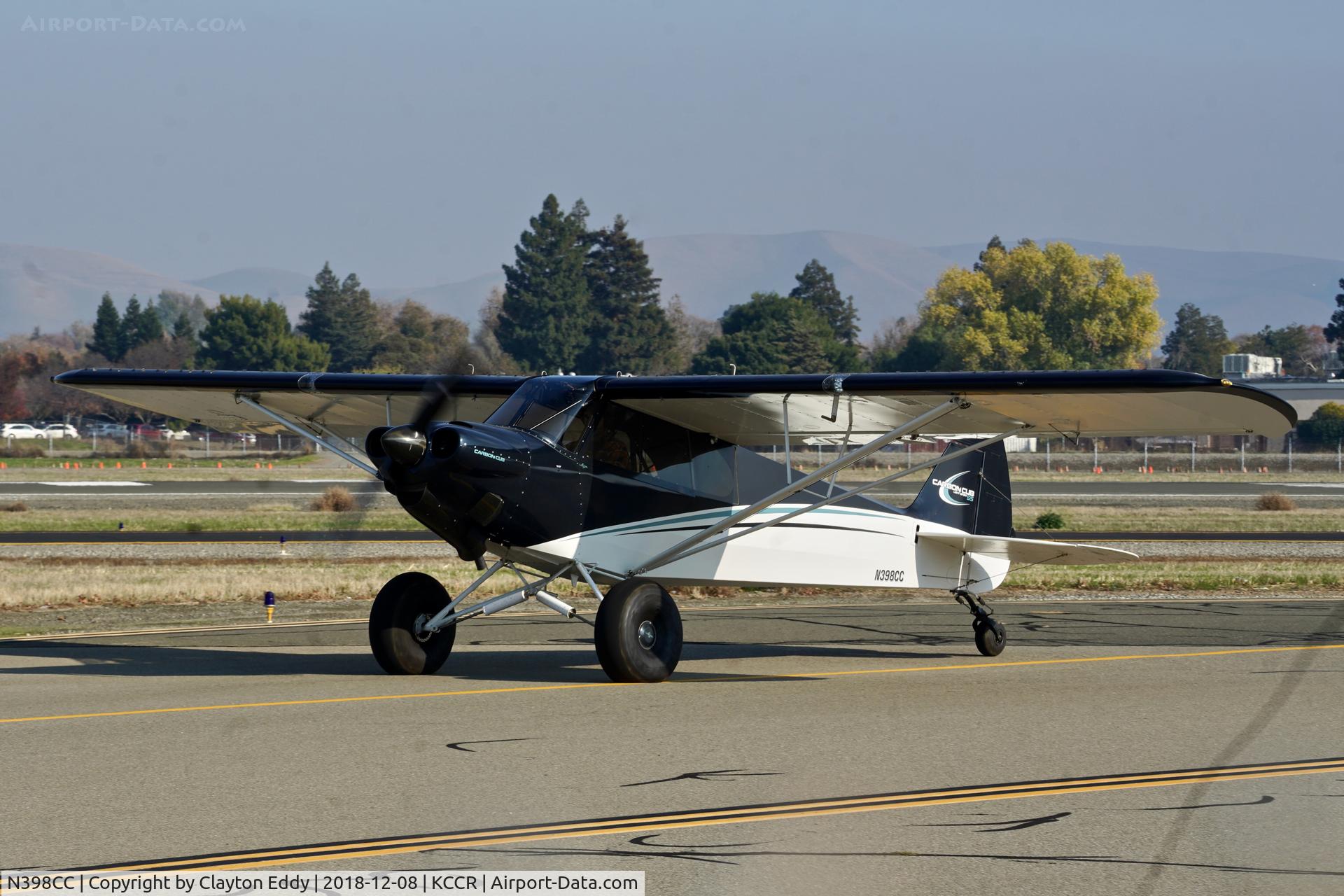 N398CC, 2016 Cub Crafters CC11-160 Carbon Cub SS C/N CC11-00398, Buchanan Field Concord California 2018.