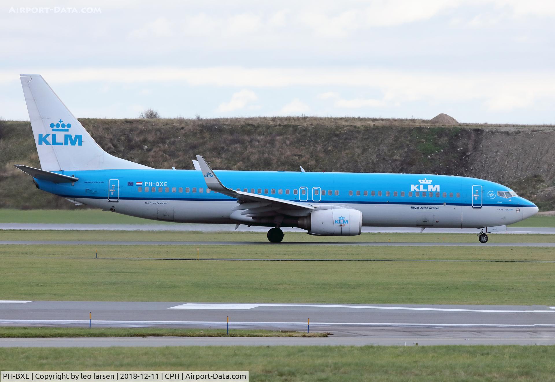 PH-BXE, 2000 Boeing 737-8K2 C/N 29595, Copenhagen 11.12.2018