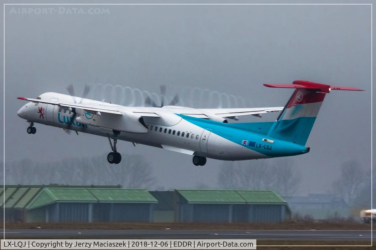 LX-LQJ, 2017 De Havilland Canada DHC-8-402Q Dash 8 C/N 4562, De Havilland Canada DHC-8-402Q,