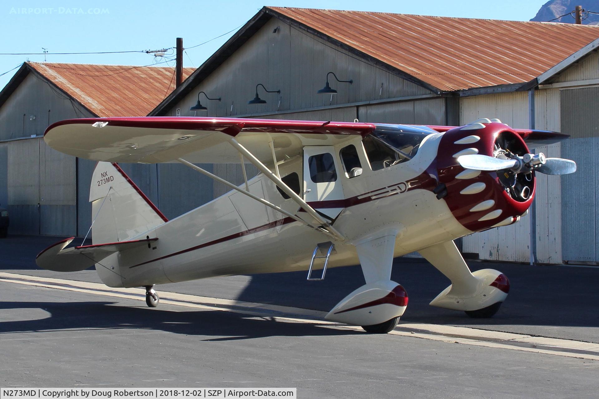 N273MD, 2008 Dickenson Howard DGA-21 (Replicate) C/N 001, 2008 Dickenson HOWARD DGA-21 