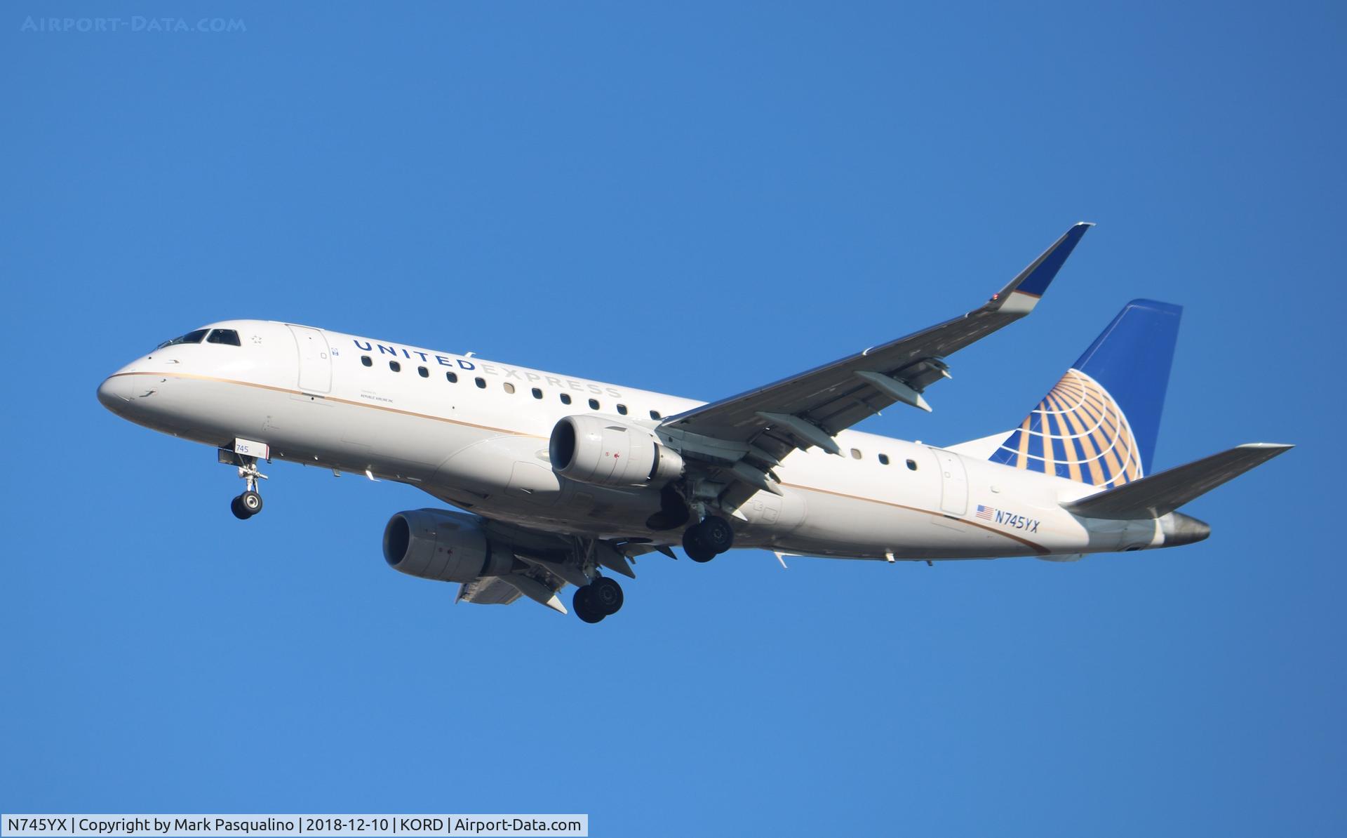 N745YX, 2017 Embraer 175LR (ERJ-170-200LR) C/N 17000670, ERJ-170-200LR