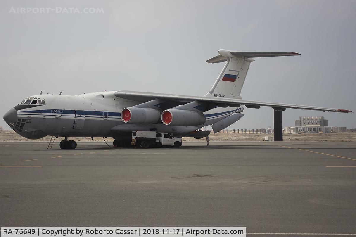 RA-76649, Ilyushin IL-76MD C/N 0053462864, BIAS 2018 - SAKHIR AIRBASE OBKH
