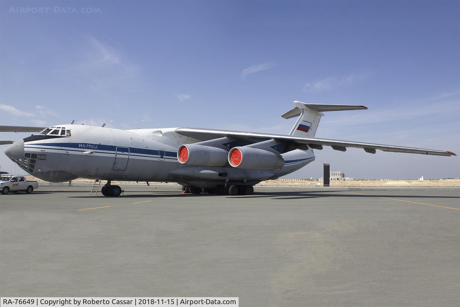RA-76649, Ilyushin IL-76MD C/N 0053462864, BIAS 2018 - SAKHIR AIRBASE OBKH