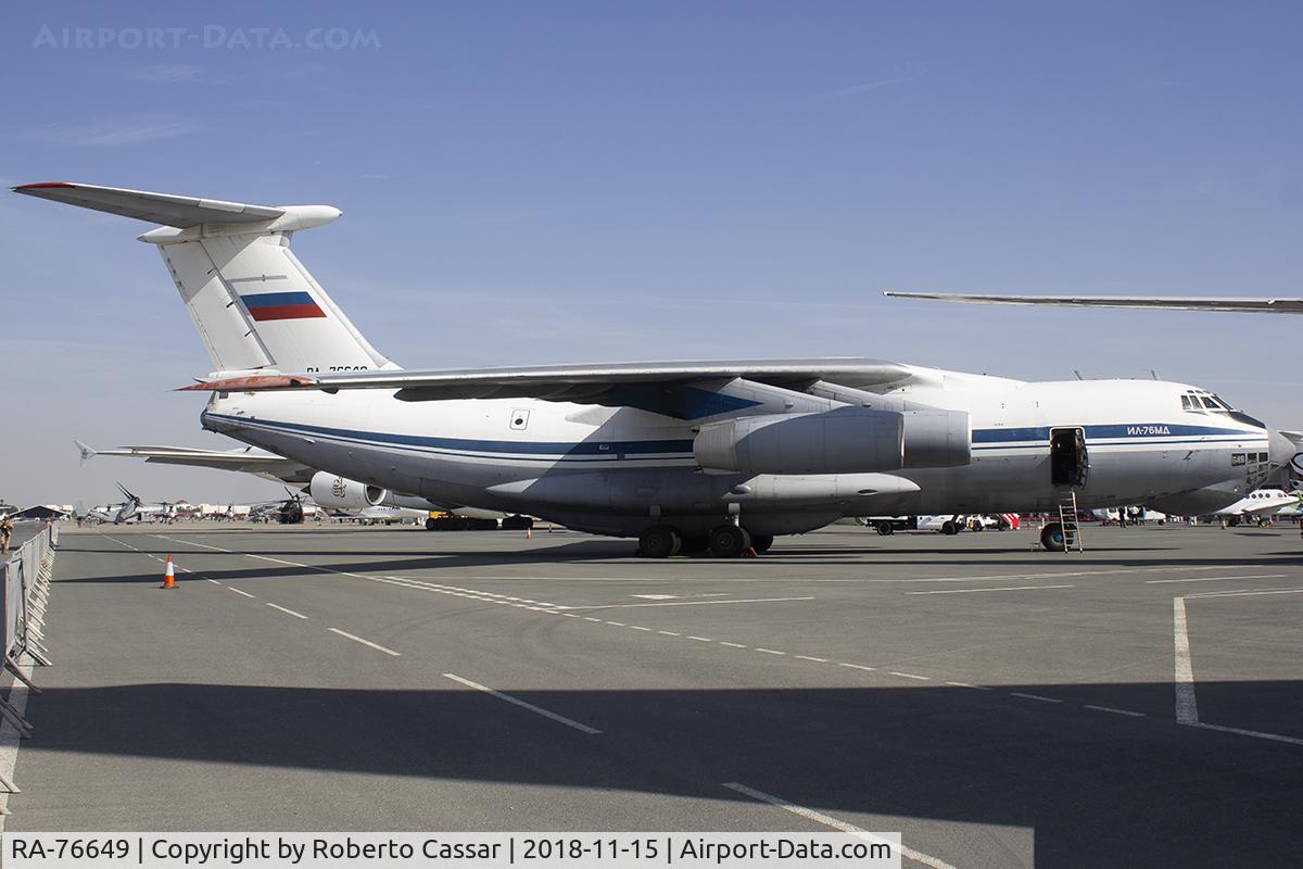 RA-76649, Ilyushin IL-76MD C/N 0053462864, BIAS 2018 - SAKHIR AIRBASE OBKH