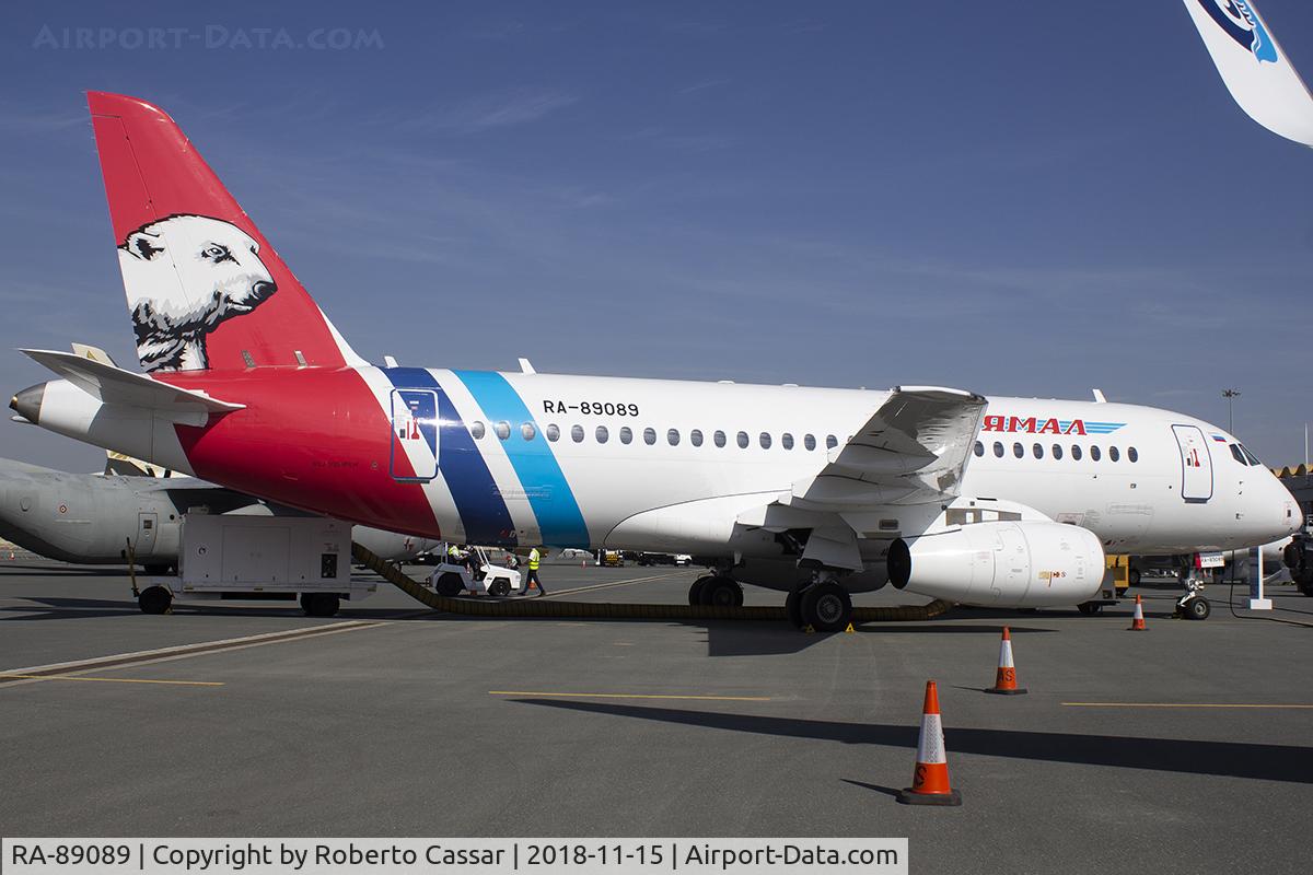 RA-89089, 2017 Sukhoi Superjet 100-95LR C/N 95136, BIAS 2018 - SAKHIR AIRBASE OBKH
