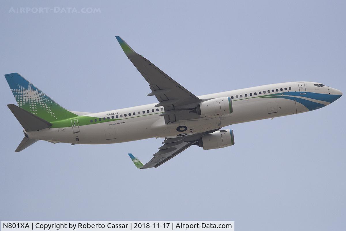 N801XA, 2017 Boeing 737-8AL C/N 61781, BIAS 2018 - SAKHIR AIRBASE OBKH