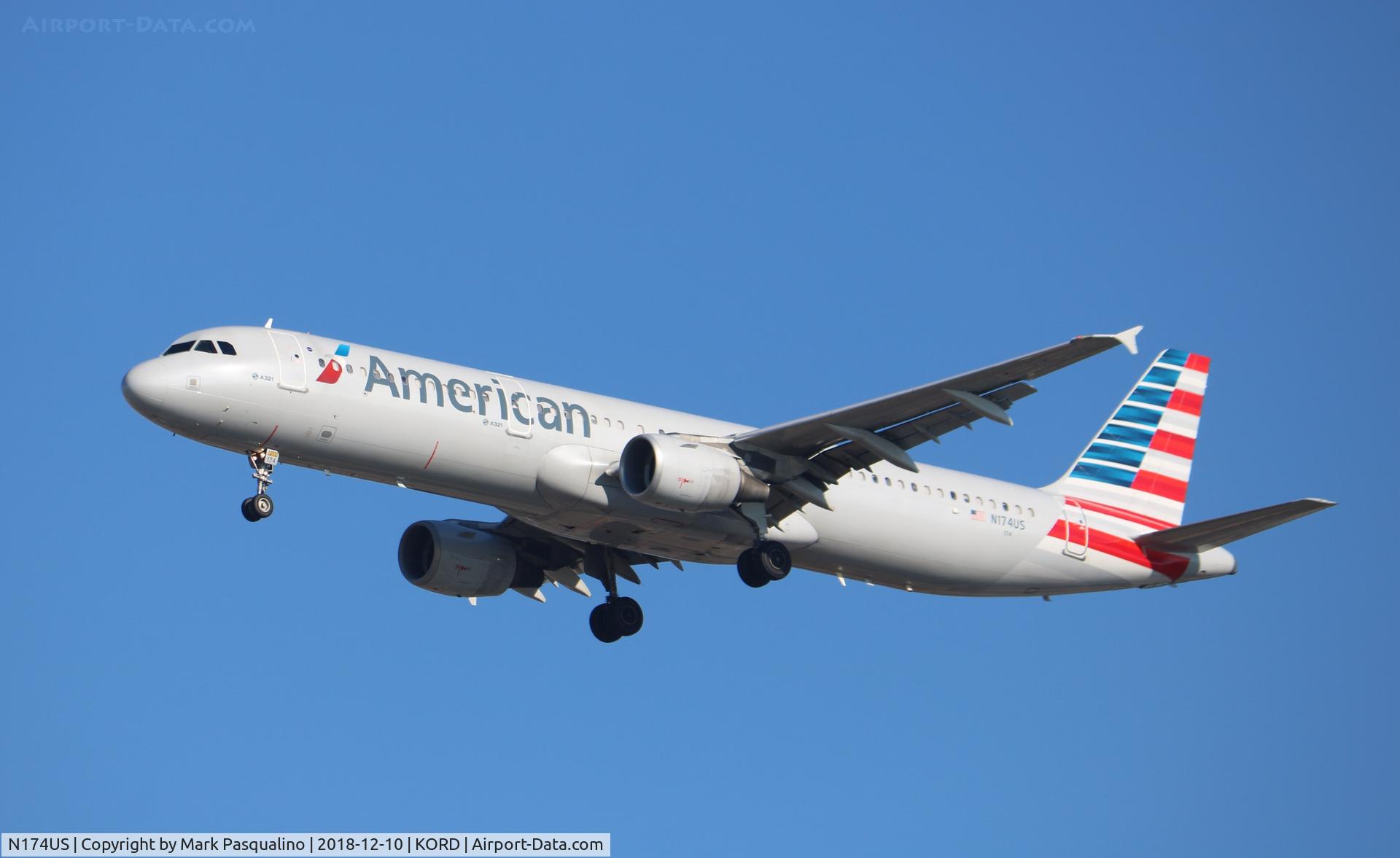 N174US, 2001 Airbus A321-211 C/N 1492, Airbus A321-211