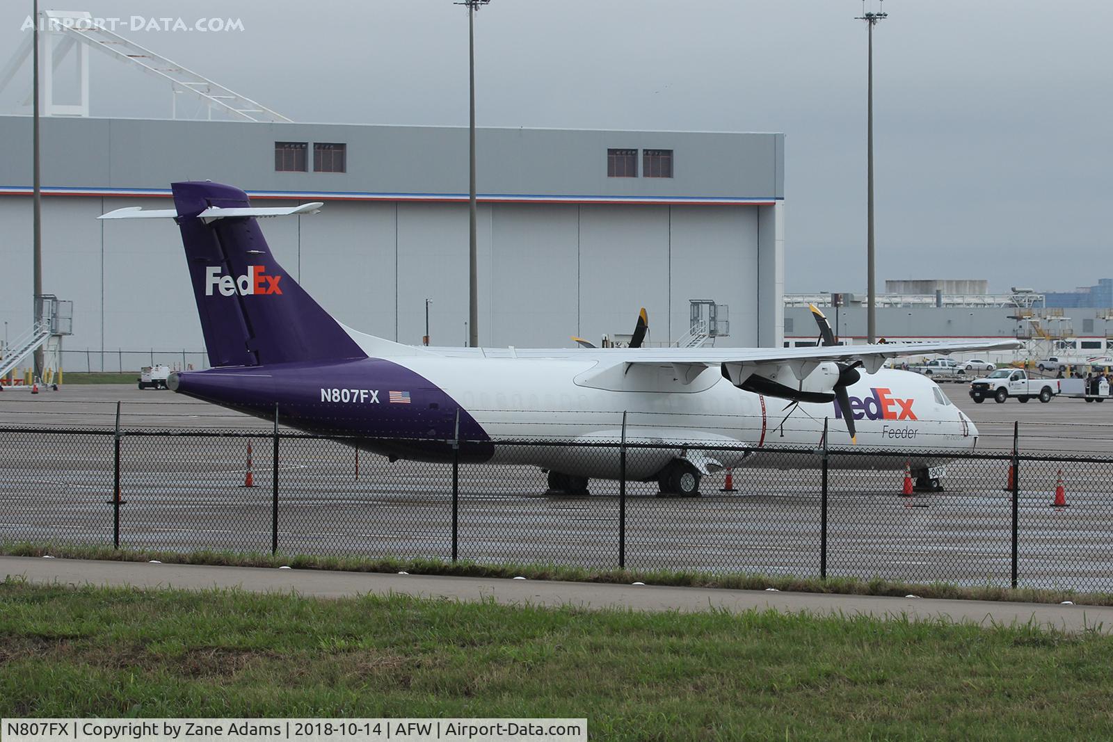 N807FX, 1993 ATR 72-212 C/N 383, At the 2018 Alliance Airshow - Fort Worth, Texas