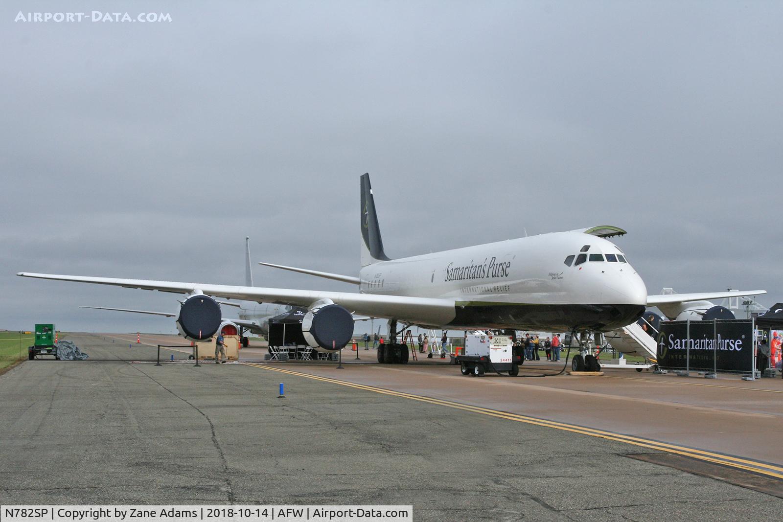 N782SP, 1968 Douglas DC-8-72CF C/N 46013, At the 2018 Alliance Airshow - Fort Worth, Texas
