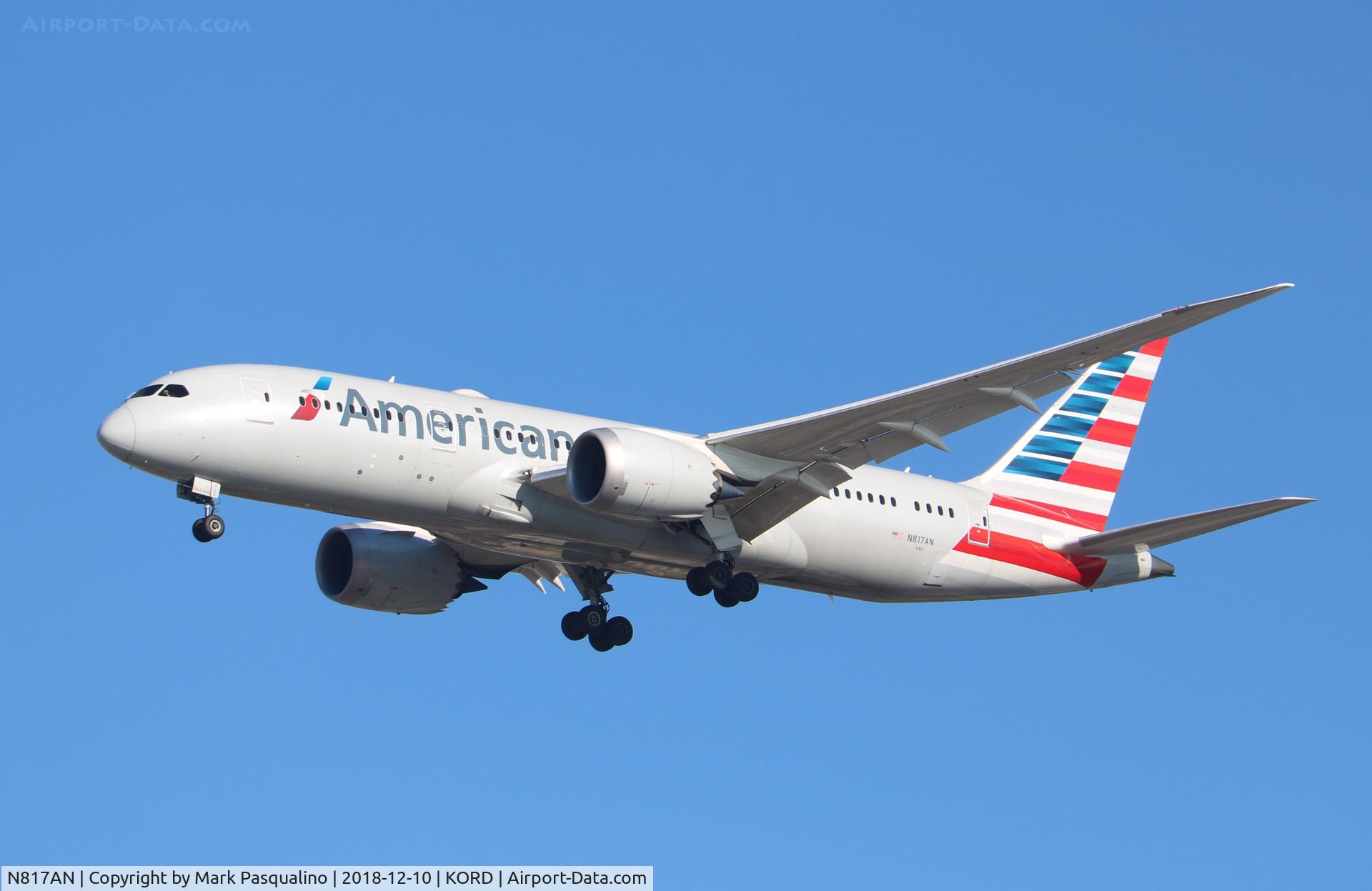 N817AN, 2016 Boeing 787-8 Dreamliner Dreamliner C/N 40635, Boeing 787-8