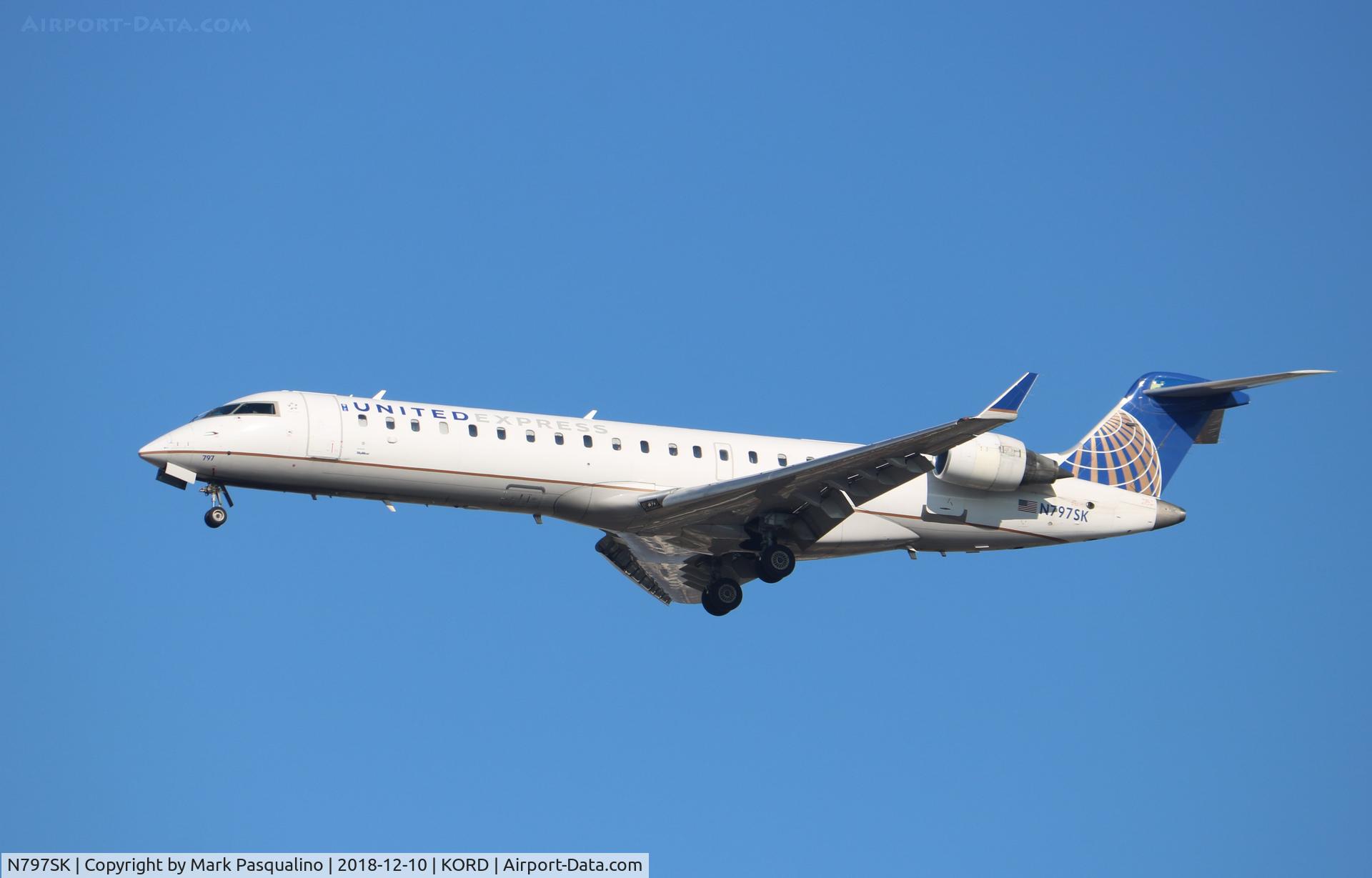 N797SK, 2010 Bombardier CRJ-700 (CL-600-2C10) Regional Jet C/N 10301, CL-600-2C10