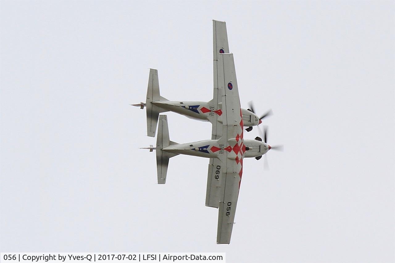 056, Pilatus PC-9M C/N 619, Pilatus PC-9M, Croatian Air Force aerobatic team, On display, St Dizier-Robinson Air Base 113 (LFSI) Open day 2017