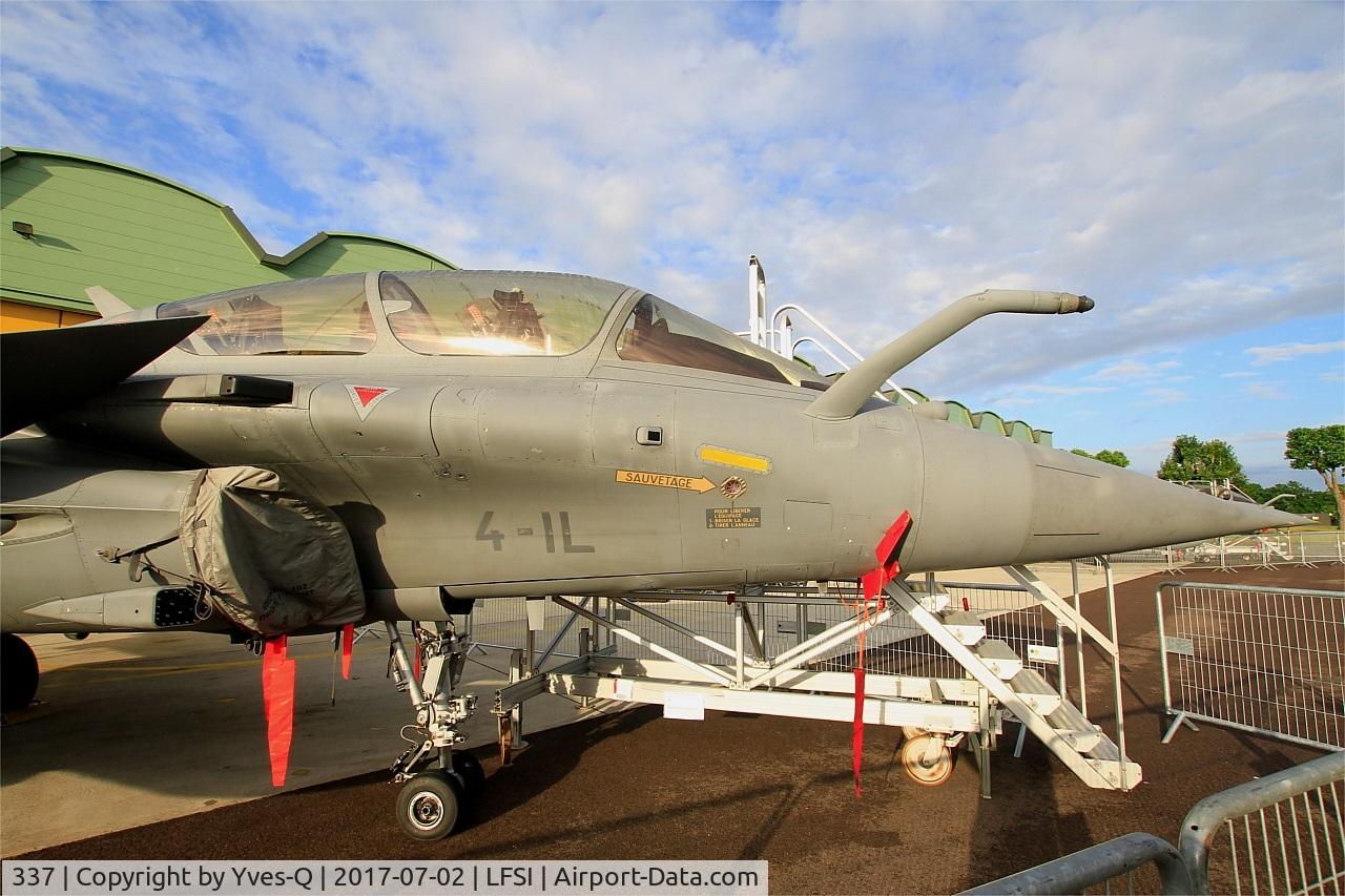 337, 2013 Dassault Rafale B C/N 337, Dassault Rafale B, Static display, St Dizier-Robinson Air Base 113 (LFSI) Open day 2017