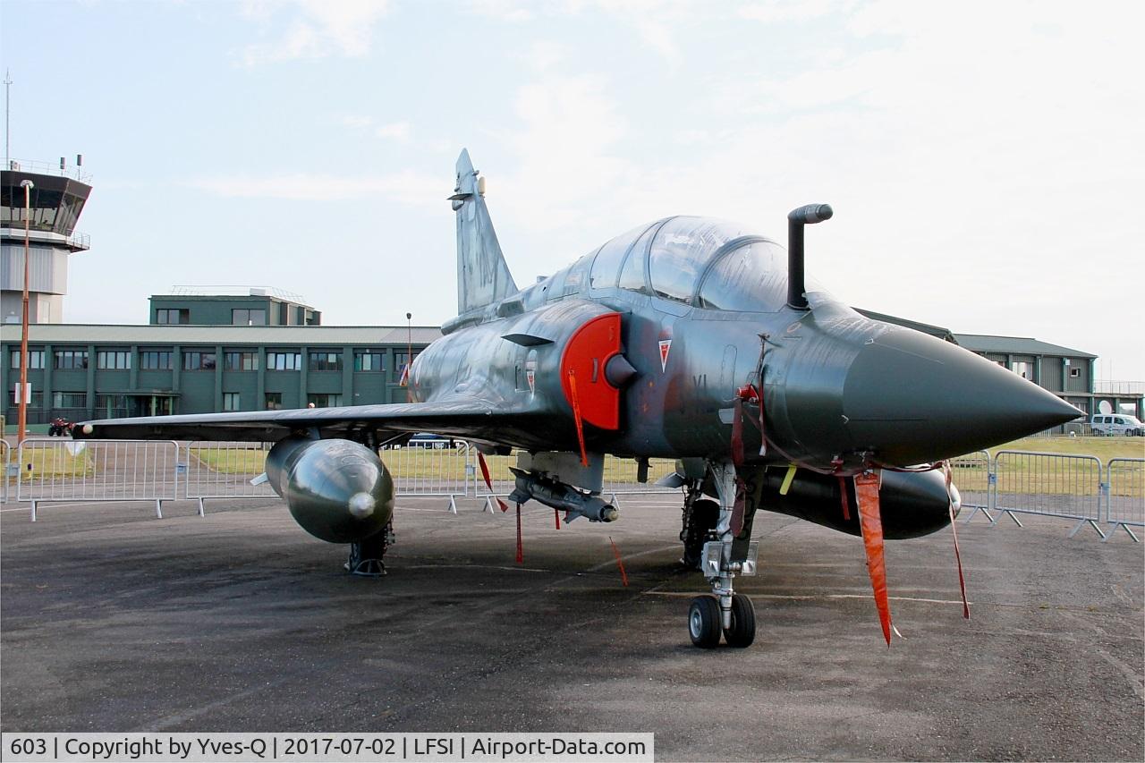 603, Dassault Mirage 2000D C/N 394, Dassault Mirage 2000D, Static display, St Dizier-Robinson Air Base 113 (LFSI) Open day 2017
