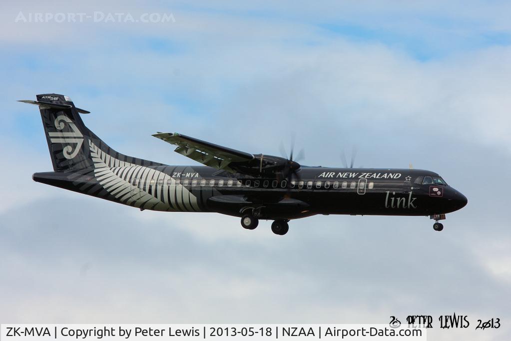 ZK-MVA, 2012 ATR 72-600 (72-212A) C/N 1051, Mount Cook Airline Ltd., Christchurch
