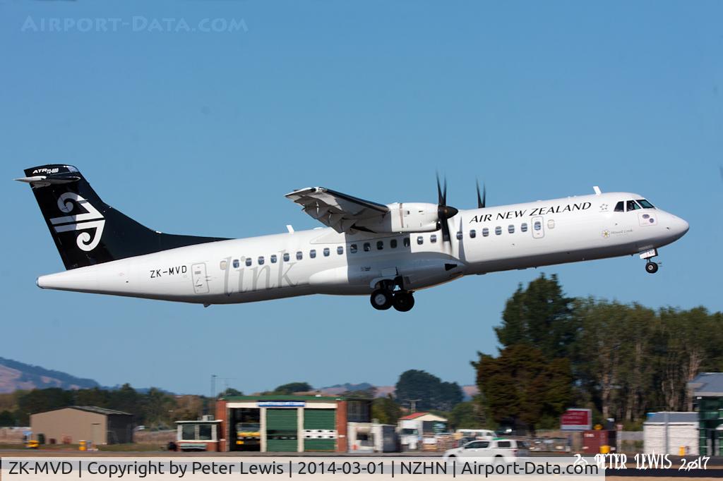 ZK-MVD, 2013 ATR 72-600 C/N 1117, Mount Cook Airline Ltd., Christchurch