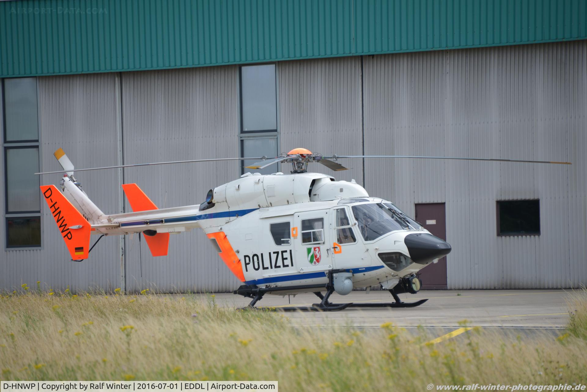 D-HNWP, Eurocopter-Kawasaki BK-117C-1 C/N 7553, Eurocopter BK-117C1 - NRW Polizei NRW - 7553 - D-HNWP - 01.07.2016 - EDDL