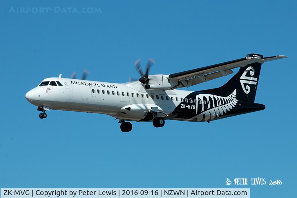 ZK-MVG, 2015 ATR 72-600 C/N 1264, Mount Cook Airline Ltd., Christchurch