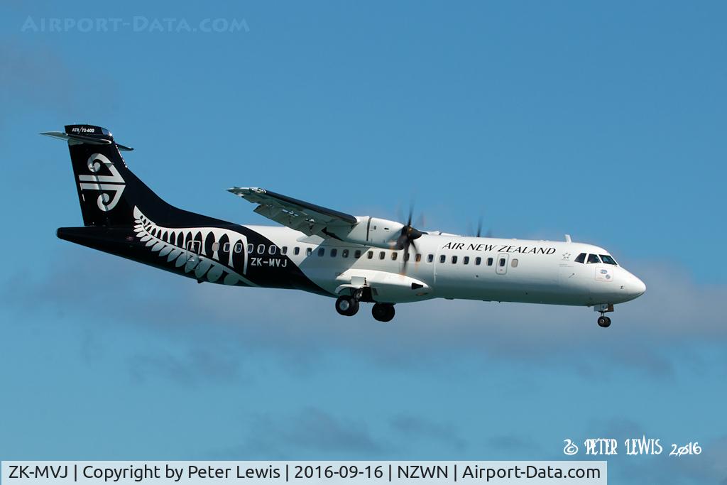 ZK-MVJ, 2016 ATR 72-600 (72-212A) C/N 1319, Mount Cook Airline Ltd., Christchurch
