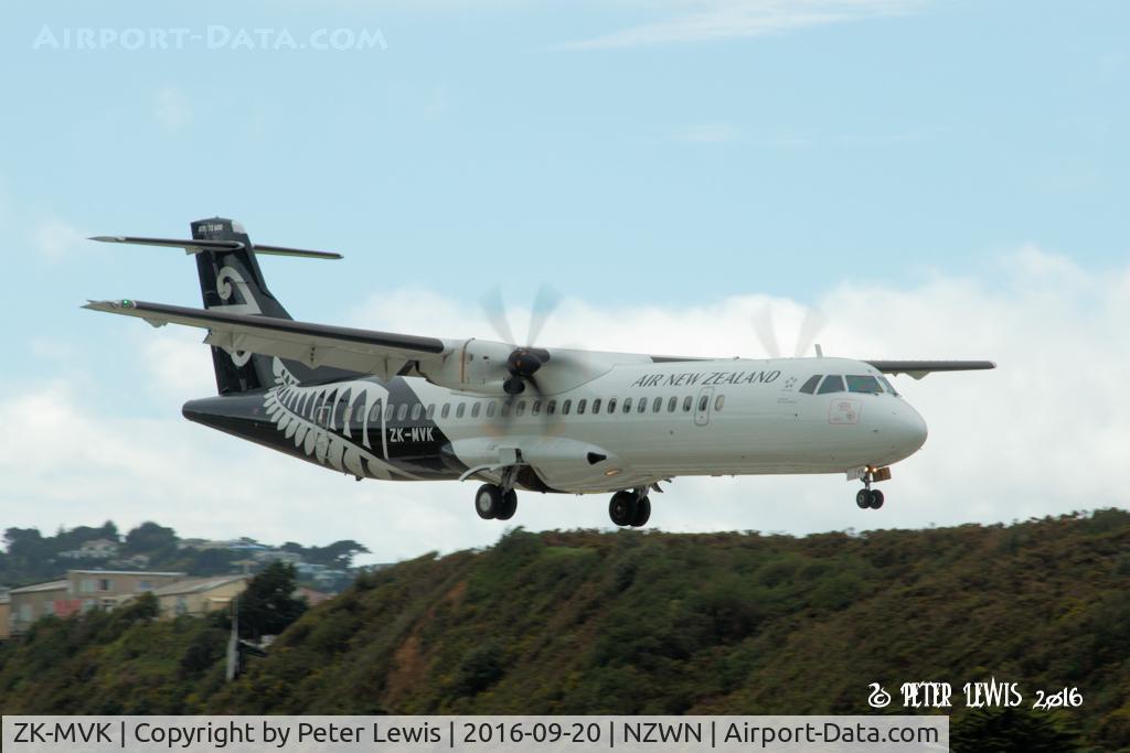 ZK-MVK, 2016 ATR 72-600 (72-212A) C/N 1330, Mount Cook Airline Ltd., Christchurch