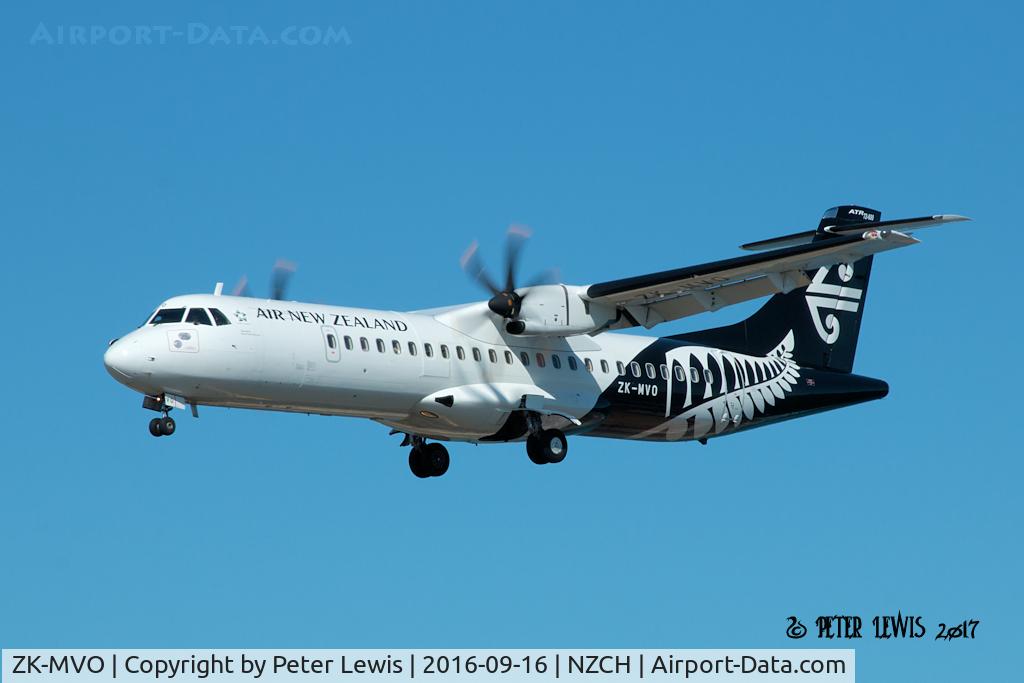 ZK-MVO, 2015 ATR 72-600 (72-212A) C/N 1299, Mount Cook Airline Ltd., Christchurch